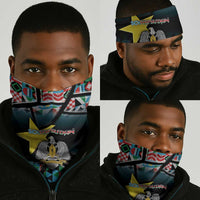 South Sudan Neck Gaiter Geometric African Patterns - Wonder Print Shop
