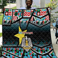 South Sudan Quilt Geometric African Patterns - Wonder Print Shop