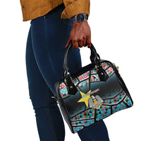 South Sudan Shoulder Handbag Geometric African Patterns - Wonder Print Shop