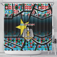 South Sudan Shower Curtain Geometric African Patterns - Wonder Print Shop
