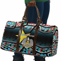 South Sudan Travel Bag Geometric African Patterns - Wonder Print Shop