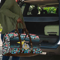 South Sudan Travel Bag Geometric African Patterns - Wonder Print Shop