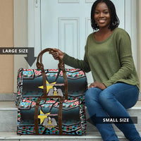 South Sudan Travel Bag Geometric African Patterns - Wonder Print Shop