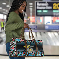 South Sudan Travel Bag Geometric African Patterns - Wonder Print Shop