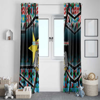 South Sudan Window Curtain Geometric African Patterns - Wonder Print Shop