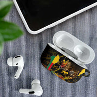 Benin AirPods Case Powerful African Leopard - Wonder Print Shop