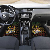 Personalized Benin Car Mats Powerful African Leopard - Wonder Print Shop