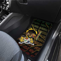 Personalized Benin Car Mats Powerful African Leopard - Wonder Print Shop