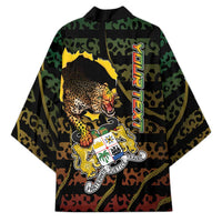 Personalized Benin Kimono Powerful African Leopard - Wonder Print Shop