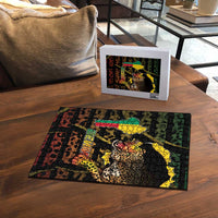 Benin Puzzle Powerful African Leopard - Wonder Print Shop
