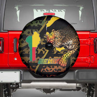 Benin Spare Tire Cover Powerful African Leopard - Wonder Print Shop