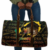 Benin Travel Bag Powerful African Leopard - Wonder Print Shop