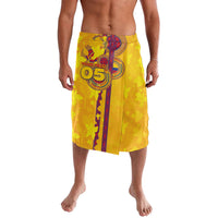Custom Colombia Football Lavalava Tropical Orchid Floral Pattern With Coat Of Arms