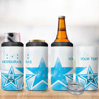 Personalized Honduras 4 in 1 Can Cooler Tumbler A Nation of Stars Unity in Light - Wonder Print Shop