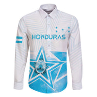 Personalized Honduras Family Matching Long Sleeve Bodycon Dress and Hawaiian Shirt A Nation of Stars Unity in Light - Wonder Print Shop
