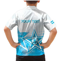 Personalized Honduras Family Matching Mermaid Dress and Hawaiian Shirt A Nation of Stars Unity in Light - Wonder Print Shop