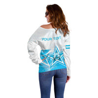 Personalized Honduras Off Shoulder Sweater A Nation of Stars Unity in Light - Wonder Print Shop