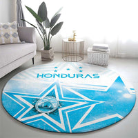 Honduras Round Carpet A Nation of Stars Unity in Light - Wonder Print Shop