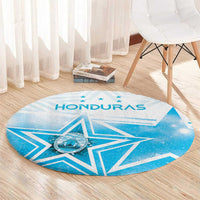 Honduras Round Carpet A Nation of Stars Unity in Light - Wonder Print Shop