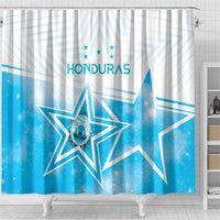 Honduras Shower Curtain A Nation of Stars Unity in Light - Wonder Print Shop