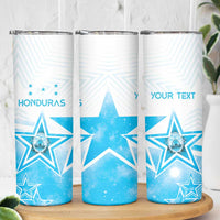 Personalized Honduras Skinny Tumbler A Nation of Stars Unity in Light - Wonder Print Shop