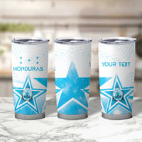 Personalized Honduras Tumbler Cup A Nation of Stars Unity in Light - Wonder Print Shop
