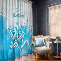 Honduras Window Curtain A Nation of Stars Unity in Light - Wonder Print Shop