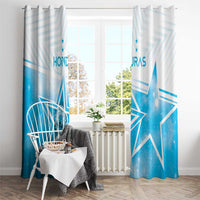 Honduras Window Curtain A Nation of Stars Unity in Light - Wonder Print Shop