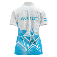 Personalized Honduras Women Polo Shirt A Nation of Stars Unity in Light - Wonder Print Shop
