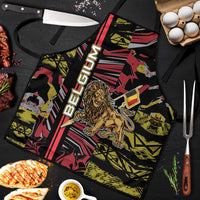 Belgium Apron Lion Holding Flag - Wonder Print Shop