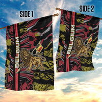 Belgium Garden Flag Lion Holding Flag - Wonder Print Shop