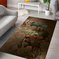 Bulgaria Area Rug Lion King Is Pride - Wonder Print Shop