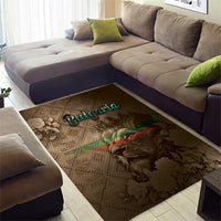 Bulgaria Area Rug Lion King Is Pride - Wonder Print Shop