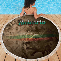 Bulgaria Beach Blanket Lion King Is Pride - Wonder Print Shop