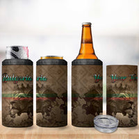 Personalized Bulgaria 4 in 1 Can Cooler Tumbler Lion King Is Pride - Wonder Print Shop