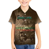 Personalized Bulgaria Family Matching Off Shoulder Maxi Dress and Hawaiian Shirt Lion King Is Pride - Wonder Print Shop