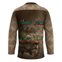 Personalized Bulgaria Hockey Jersey Lion King Is Pride - Wonder Print Shop