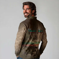 Personalized Bulgaria Long Sleeve Polo Shirt Lion King Is Pride - Wonder Print Shop