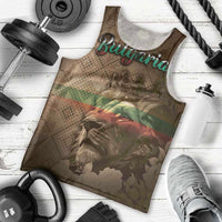 Personalized Bulgaria Men Tank Top Lion King Is Pride - Wonder Print Shop