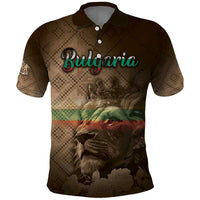 Personalized Bulgaria Polo Shirt Lion King Is Pride - Wonder Print Shop