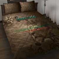 Bulgaria Quilt Bed Set Lion King Is Pride - Wonder Print Shop