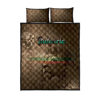 Bulgaria Quilt Bed Set Lion King Is Pride - Wonder Print Shop