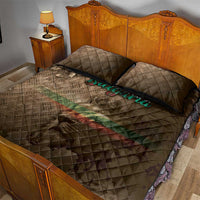 Bulgaria Quilt Bed Set Lion King Is Pride - Wonder Print Shop