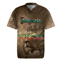 Personalized Bulgaria Rugby Jersey Lion King Is Pride - Wonder Print Shop