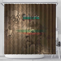 Bulgaria Shower Curtain Lion King Is Pride - Wonder Print Shop