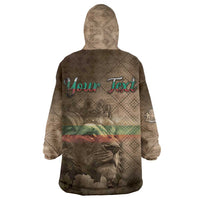 Personalized Bulgaria Wearable Blanket Hoodie Lion King Is Pride - Wonder Print Shop