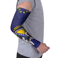 Bosnia And Herzegovina Arm Sleeves The Tornjak With Lilium Bosniacum - Wonder Print Shop