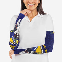 Bosnia And Herzegovina Arm Sleeves The Tornjak With Lilium Bosniacum - Wonder Print Shop