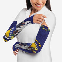 Bosnia And Herzegovina Arm Sleeves The Tornjak With Lilium Bosniacum - Wonder Print Shop