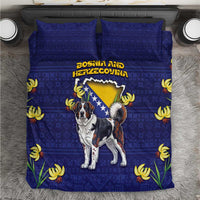 Bosnia And Herzegovina Bedding Set The Tornjak With Lilium Bosniacum - Wonder Print Shop